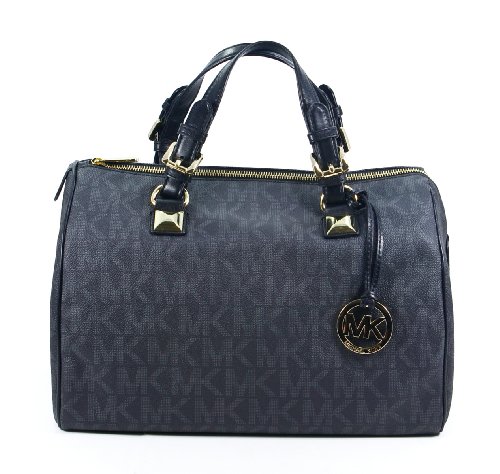 Michael Kors Grayson Women's Handbag Satchel Black
