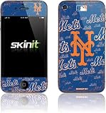 Skinit New York Mets - Cap Logo Blast Vinyl Skin for Apple iPhone 4 / 4S