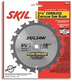 Skil 73518 5-3/8-Inch 18 Tooth ATB Saw Blade with 3/8-Inch Arbor