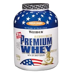 Weider Proteinpulver Premium Whey, Vanille - Caramel, 2300 g