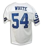 Randy White Autographed/Hand Signed Dallas Cowboys White Throwback Jersey Inscribed ''CO MVP SB XXI'