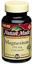 Nature Made Magnesium 250mg, 200 Tablets (Pack of 3)