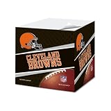 Cleveland Browns 2.75-Inch Sticky Note Cube, 550 pages - NFL (CUS-QRU)