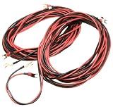 Red Rose Spirit 336-30 Speaker Cables (336 Strands, 30 Feet, Pair)