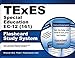 TExES Special Education EC-12 (161) Flashcard Study System: TExES Test Practice Questions & Review for the Texas Examinations of Educator Standards (Cards)