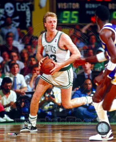Boston Celtics Larry Bird 8x10 Licensed Color Photo