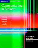 Communicating in Business: A Short Course for Business English Students, 2nd Edition (Cambridge Professional English)