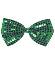From Amazon.com. Click for details:
 Apparel: St Patricks Day Green Glitz N Gleam Bow Tie 4?in. x 7in. Pkg/1 - The Beistle Company Apparel: St Patricks Day Green Glitz N Gleam Bow Tie 4?in. x 7in. Pkg/1 - The Beistle Company