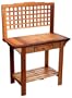 American Woods 1535 Large Cedar Work/Potters Table