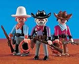 Playmobil 7273 3 cowboys sous sachet plastique (pas de boite)