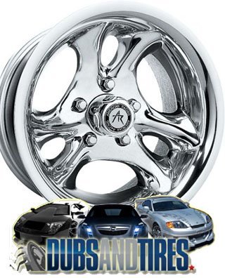 American Racing Ventura (Series AR136) Polished - 15 X 7 Inch Wheel