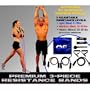 Maximum Fitness Gear Premium Resistance Bands Clip System (3-Piece)