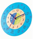 Early Learning Centre - Wall Clock - Blue
