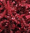 1/2 LB Crinkle Cut Paper Shred - Red