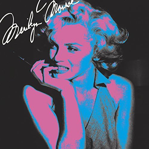 Marilyn Monroe Cotton Candy Pop Art 6x6 Mini CANVAS Gallery Wrap It can HANG or SIT by Kelissa Semple