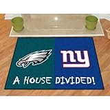 NFL House Divided Novelty Rug Size