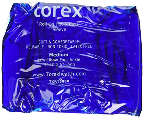 Torex Radial Medium, Elbow, Foot, Ankle - Hot & Cold Compression Sleeve, Latex Free, OSFM - Each
