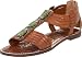 Sam Edelman Women's Grenada Ankle-Strap Sandal,Saddle,6.5 M US