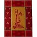 Wine Grapes Jacquard French vibrant colored dish towel