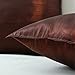 Euphoria Cushion Covers Pillows Shell Light Weight Dyed Stripes Brown Color 18