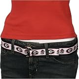 Georgia Bulldogs Ladies Ribbon Belt