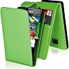 Supergets H�lle f�r Samsung I9100 Galaxy S II S2 Imitat Leder Tasche Schale in Gr�n, Mini Eingabestift, Schutzfolie, Zubeh�r Set