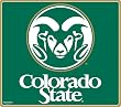 Wow!Pad 78WC052 Colorado State Collegiate Logo Desktop Mouse Pad