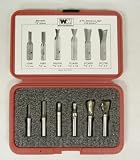 WHITESIDE 605 6 PC 1/2 SHANK INCRA ROUTER BIT SET C/O #1058 #1062 #D9-376 #D14-55 #D7-625 AND #D7-750