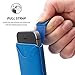 iPhone SE, 5s and 5 Case, Snugg Apple iPhone SE, 5s and 5 Electric Blue Leather Pouch Case [Card Slot] Apple iPhone SE, 5s and 5 Pouch Case Cover Executive Design