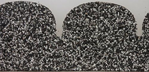 Dollhouse Miniature 1:12 Scale Asphalt Shingles, Salt &amp; Pepper Fishscale