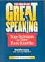 The How-To of Great Speaking
