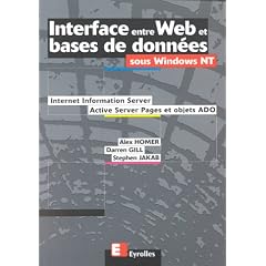 Interface entre web et bases de donn�es sous Windows NT