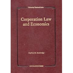 Bainbridge's Corporations: Law and Economic Analysis (University Textbook Series) (University Casebook Series)