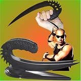 Claws of Riddick Dagger Knife Chronicles of Riddick+Std