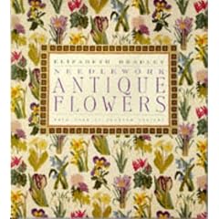 Antique Flowers in Needlework