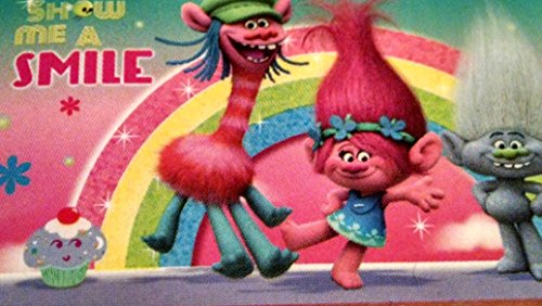 Trolls Pink Hooded Towel Wrap 24
