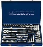 Eigenschaften Kayser GmbH (FO) 820521 / PROMAT 820521 Steckschlüsselsatz CV. 60tlg. 4-32mm 1/4 u.1/2Zoll PROMAT f.4KT-Antrieb