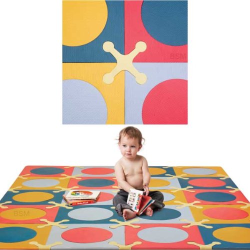 Skip Hop Playspot Interlocking Foam Tiles - Brights Skip Hop Playspot Interlocking Foam Tiles - Brights