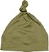 Infant Baby Rib Hat, Olive, One Size
