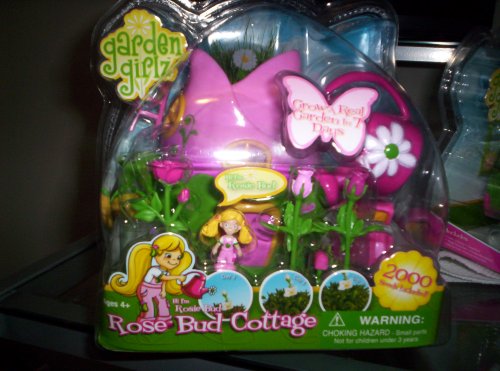 Childrens Toyshop  Toys : Garden Girlz Rose Bud Cottage
