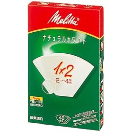 Melitta フィルターペーパー アロマジック ナチュラルホワイト 1×2 「10パックセット」