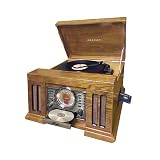 Mission Stack-O-Matic in Oak by Crosley Radio