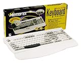 Memorex TS 1000 - Keyboard - serial - 108 keys - white - retail