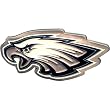 Philadelphia Eagles NFL Pewter "Logo" Trailer Hitch Cover