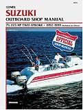 Suzuki Outboard Shop Manual: 75-225 Hp Two-Stroke : 1992-1999 (Includes Jet Drives)