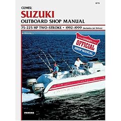 Suzuki Outboard Shop Manual: 75-225 Hp Two-Stroke : 1992-1999 (Includes Jet Drives)