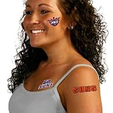 Phoenix Suns Official NBA Temporary Tattoo