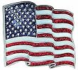 Alfred Hitch Cover 10020A Hitch Cover Dazlng US Flag