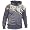 TapouT Disdain Full Zip Fleece Hoodie [Grey], XL