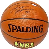 Trajan Langdon Autographed Indoor/Outdoor Basketball